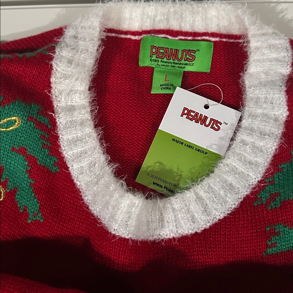 Peanuts Ugly Christmas Sweater - Picture 2 of 9